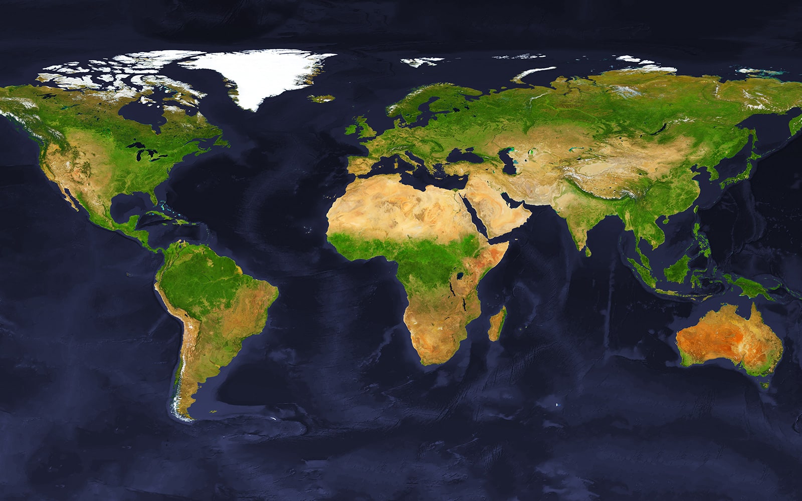 Map of the world